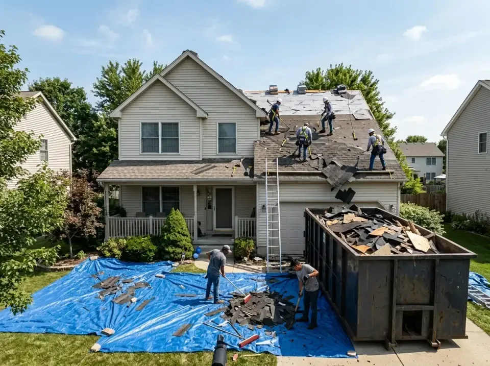 roof-replacement-debris-remova-004 — frequently asked questions, Cheapest Dumpster Rentals in Portage Lakes, OH